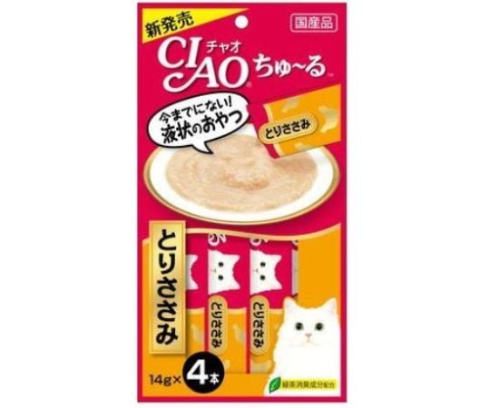 CIAO　ちゅ～る　とりささみ　14g×4本