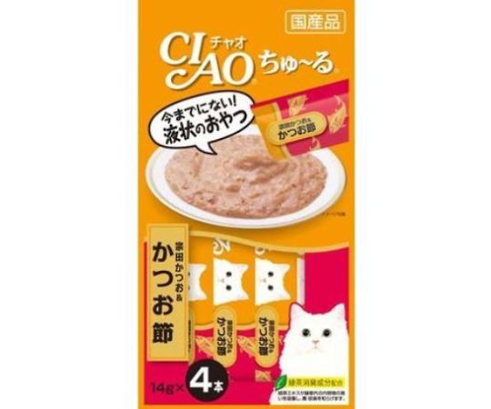 CIAO　ちゅ～る　宗田かつお＆かつお節　14g×4本