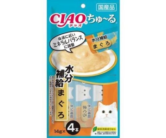CIAO　ちゅ～る　水分補給　まぐろ　14g×4本