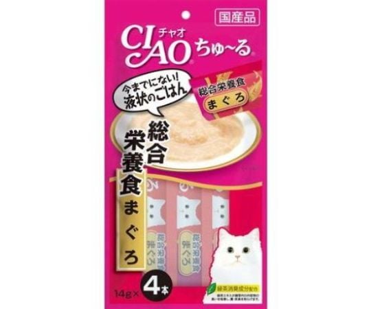 CIAO　ちゅ～る　総合栄養食　まぐろ　14g×4本