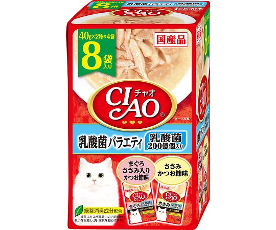 チャオパウチ　乳酸菌バラエティ　8袋入り