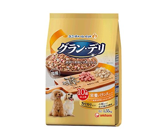 グランデリ　カリカリ仕立て　10歳以上用　栄養バランスセレクト　1.55kg