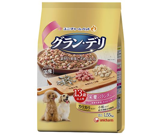 グランデリ　カリカリ仕立て　13歳以上用　栄養バランスセレクト　1.55kg