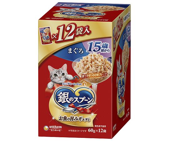 銀のスプーンパウチ　15歳頃から　まぐろ　60gx12個