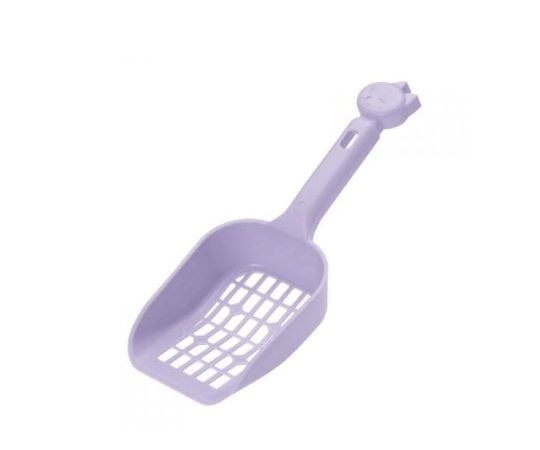 コロルネコトイレ用スコップ大粒用　パープル