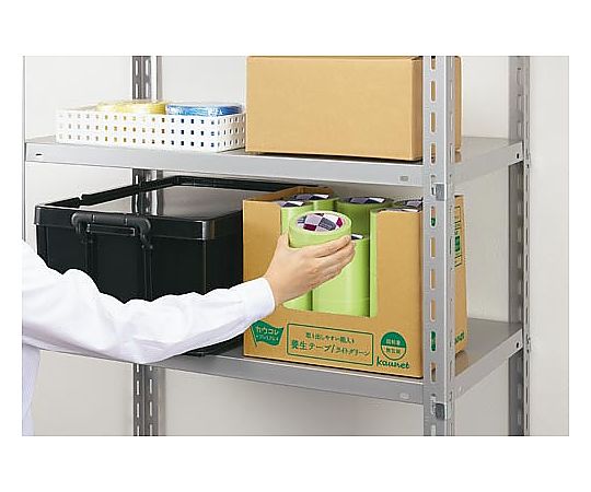 取り出しやすい箱入り養生テープ クリア 30巻　4260-7168