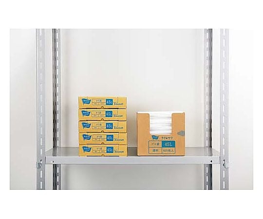 箱入り増量低密度厚口ゴミ袋 45L 400枚　4247-6580