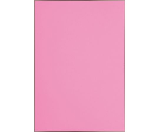 まとめ) TANOSEE 色画用紙 八つ切 あか 1パック(10枚) [×50セット 