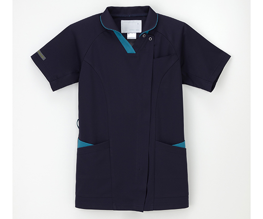 男女兼用ハイブリッドメディウェ　ネイビー+ターコイズ　BL