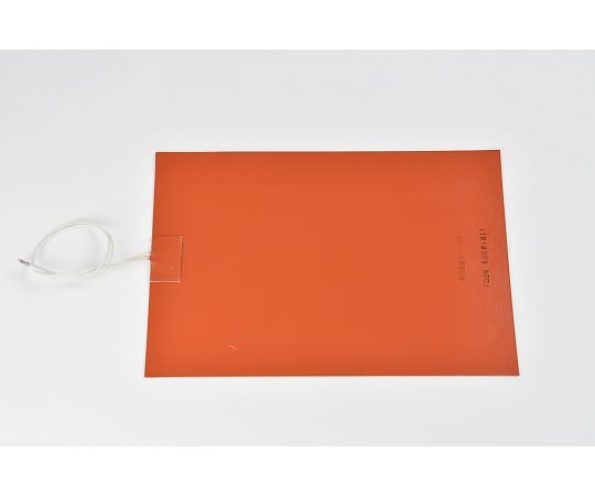 【シロキサン対策品】シリコンラバーヒーター100V　480W　200mm×300mm　リード線300mm両面テープ（耐熱200℃）付き