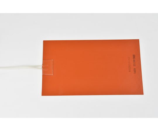 【シロキサン対策品】シリコンラバーヒーター　【両面テープ付き、リード線延長5m】100V　300W　150mm×250mm