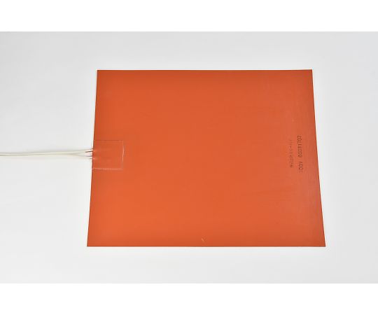 【シロキサン対策品】シリコンラバーヒーター　【両面テープ付き、リード線延長5m】100V　600W　250mm×300mm