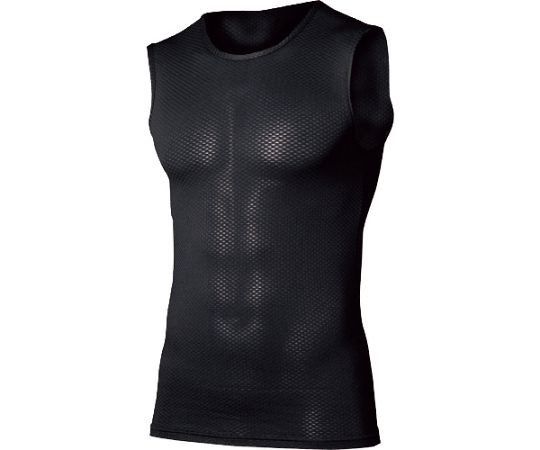 JW-520　11.BK　3D　ノースリーブクルーシャツ　S