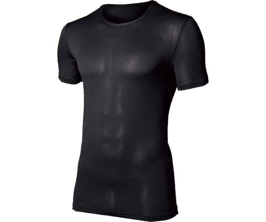 JW-521　11.BK　3D　ショート　クルーシャツ　S