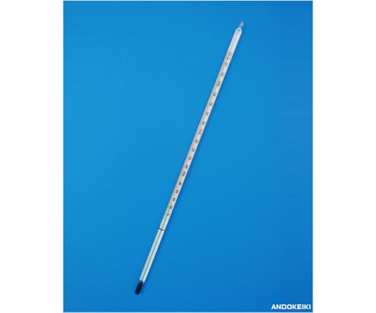 黒球専用無害緑液温度計（浸没線付）　+10～110℃　1/2　（目量：0.5℃）