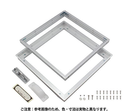 64-5240-37 床下点検口 606mm角 ブロンズ アルミ 66160 【AXEL】 アズワン