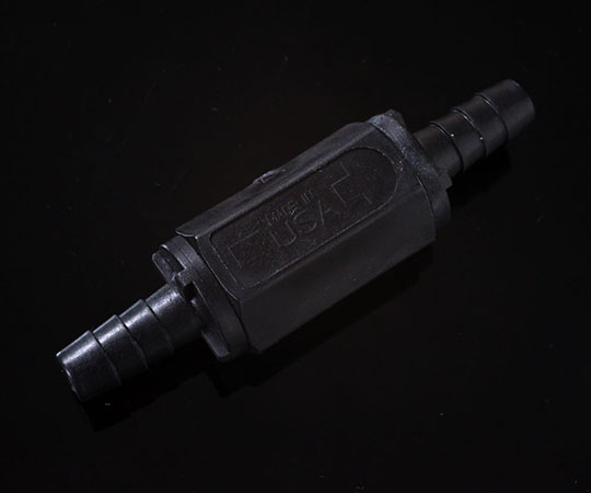 PPスプリング式ボールチェックバルブ大　（PP+EPDM）　9mm（3/8"）