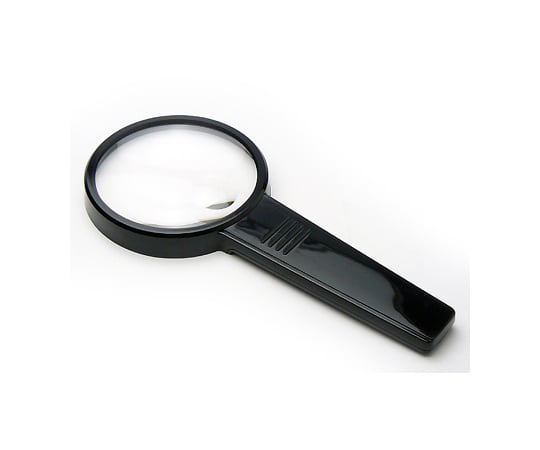 手持ちプラルーペ　拡大鏡　プラレンズ　2.2倍　小玉5倍　75mm