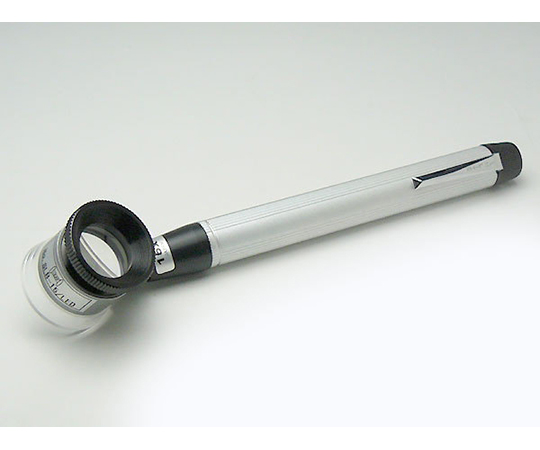 LEDライト付鑑定ルーペ　高倍率　収差補正コートレンズ　15倍　21mm