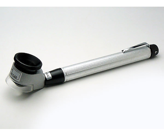 LEDライト付鑑定ルーペ　高倍率　収差補正コートレンズ　30倍　8mm