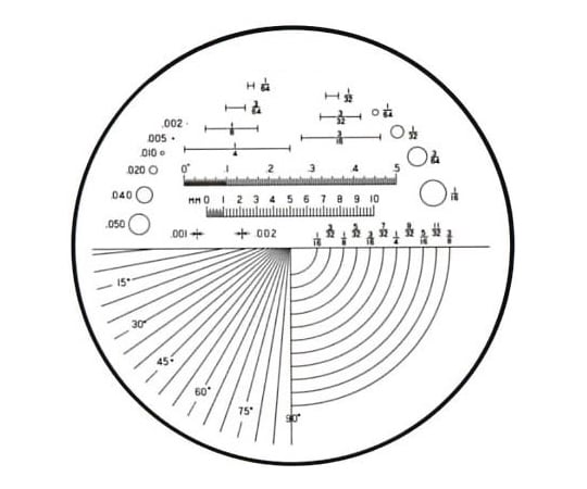 ガラススケール　Φ35mm　（タイプ5）
