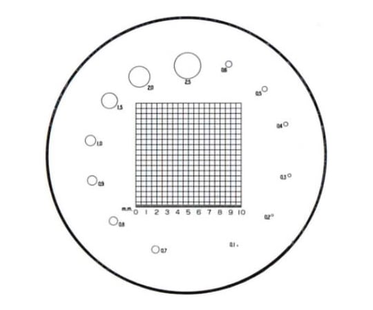 ガラススケール　Φ35mm　（タイプ7）