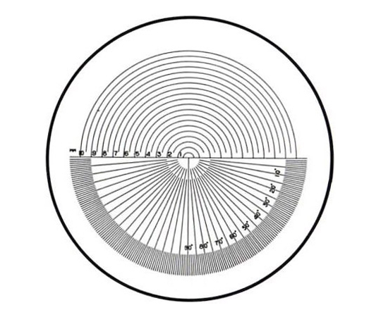 ガラススケール　Φ35mm　（タイプ9）