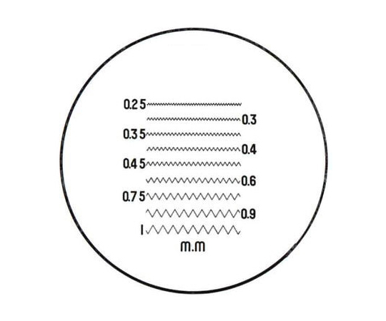 ガラススケール　Φ35mm　（タイプ10）