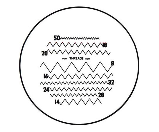 ガラススケール　Φ35mm　（タイプ11）