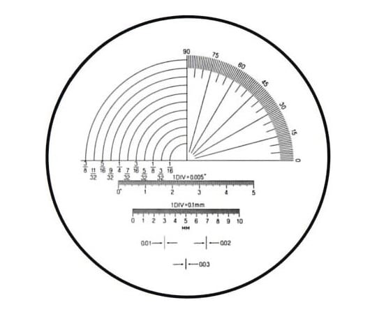 ガラススケール　Φ35mm　（タイプ12）