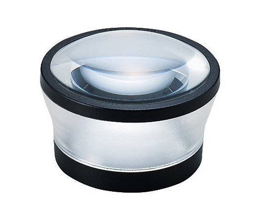 クリアー光学 置き型ルーペ デスクルーペ 5倍 40mm 本金メッキ