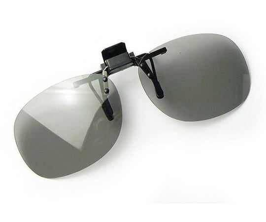 眼鏡専用クリップサングラス　偏光レンズ　調光レンズ