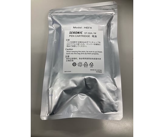 サインペン 温度ペン（赤）、湿度ペン（青）1箱（4本入） HEFA