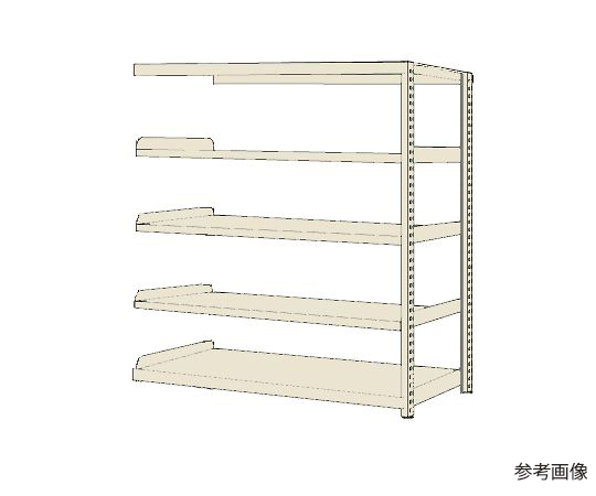 64-5303-92 RKラック（連結・均等耐荷重：250kg/段・5段タイプ） W1500