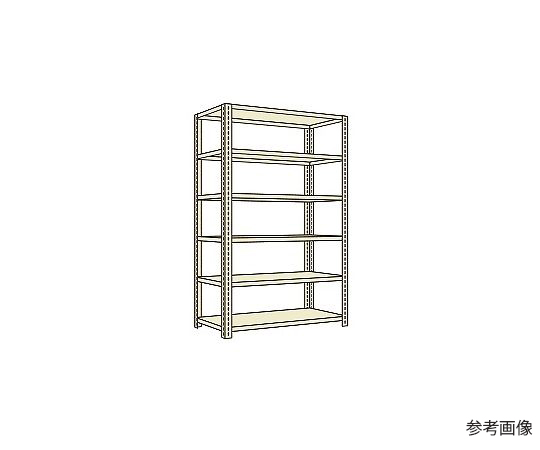 開放型棚　120kg/段　高さ2100mm　6段タイプ　W1800×D600×H2100mm　LWFF2746