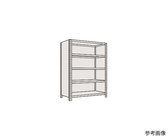 物品棚LE型　120kg/段　高さ1800mm　5段タイプ　W1800×D450×H1800mm　LE1725