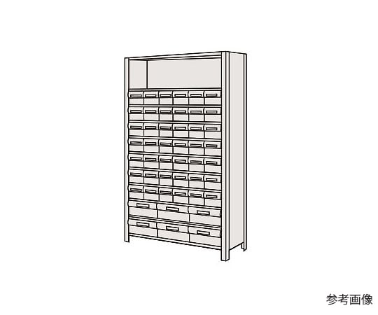 物品棚LEK型樹脂ボックス　100kg/段　高さ1800mm　11段タイプ　W875×D450×H1800mm