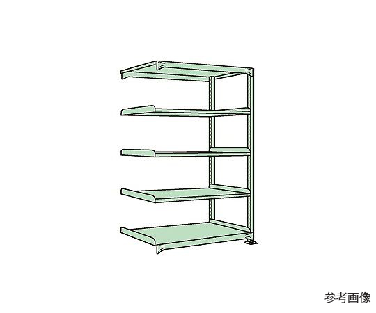 軽中量棚ND型　150kg/段　連結　高さ2100mm　5段タイプ　W1500×D450×H2100mm　ND-2525R