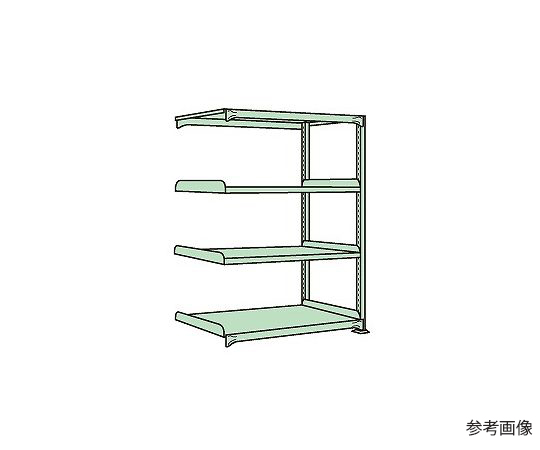 中量棚NL型　300kg/段　連結　高さ1500mm　4段タイプ　W1800×D900×H1500mm　NL-9764R