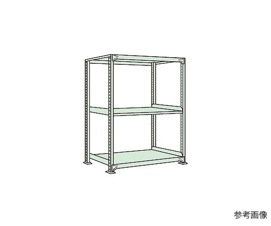 中量棚C型　500kg/段　単体　高さ1200mm　3段タイプ　W1200×D600×H1200mm　C-8343