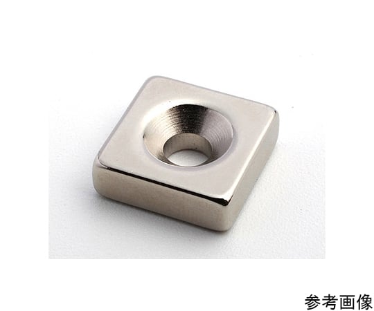 64 5404 85 ネオジム 25 25 6 M6皿穴 N40sh 皿ボルト付 Nk146 Axel アズワン