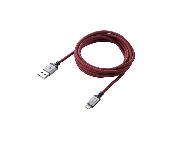 Lightningケーブル　高耐久　2.0m　レッド　MPA-UALS20RD