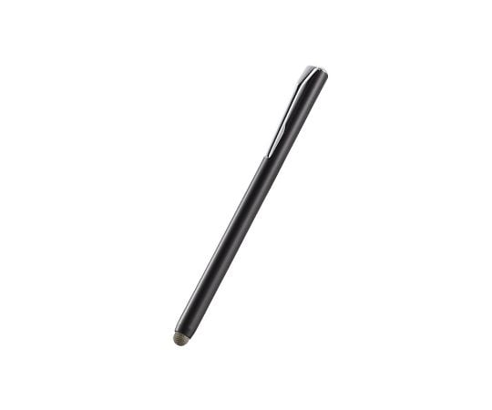 スマートフォン・タブレット用タッチペン 磁気吸着 導電繊維タイプ ブラック P-TPSTBBK