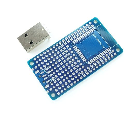ESP-WROOM-32プロト基板S＋USB TypeA