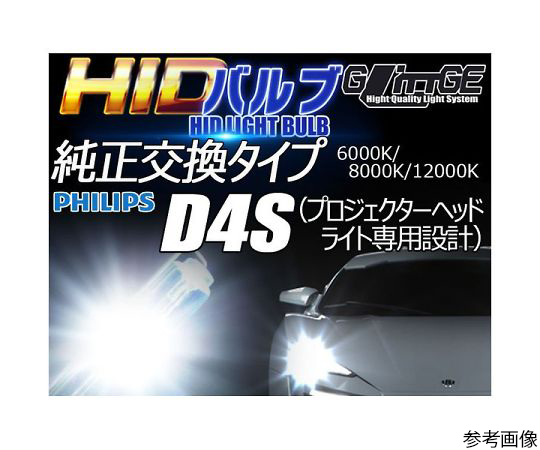 D4S HIDバルブ 6000K 2個入り