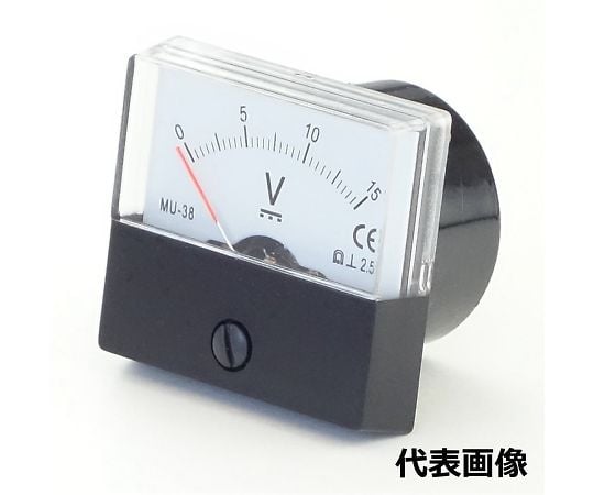 パネルメーター アナログ電圧計 DC30V
