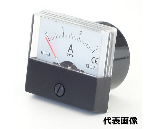 パネルメーター アナログ電流計 DC5A