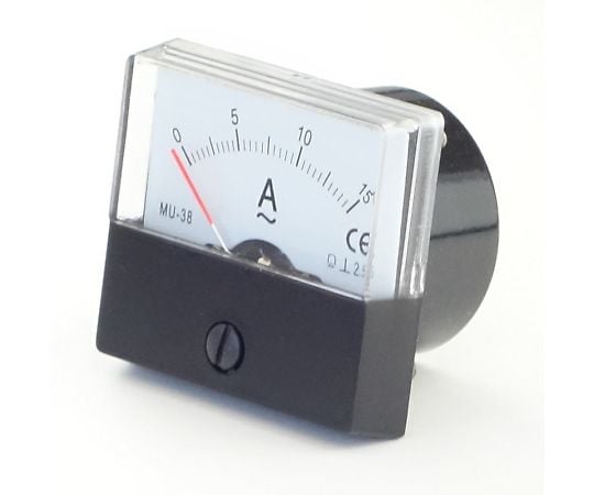 パネルメーター アナログ電流計 AC15A