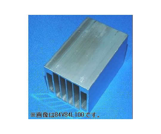 Vシリーズ アルミ押出タイプ 中空フィン型強制空冷用ヒートシンク