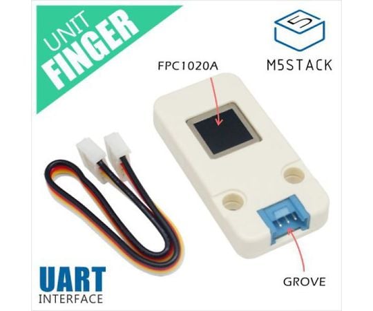M5Stack用指紋センサユニット